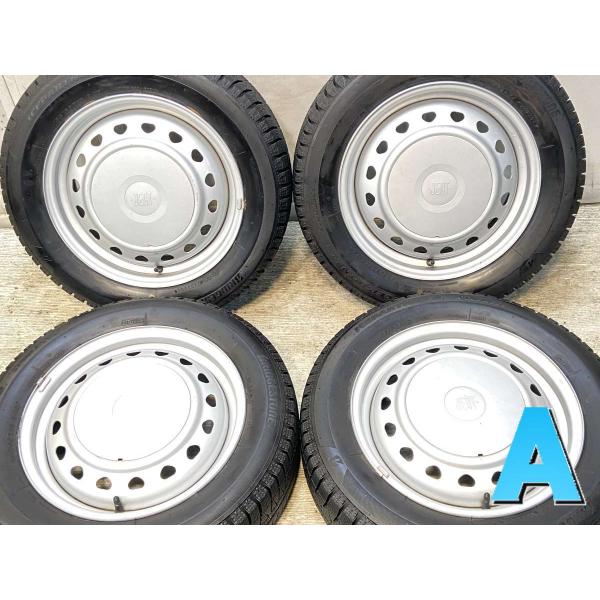 中古タイヤ スタッドレスタイヤ ホイールセット 4本セット 185/60R15  　 JECT S7...