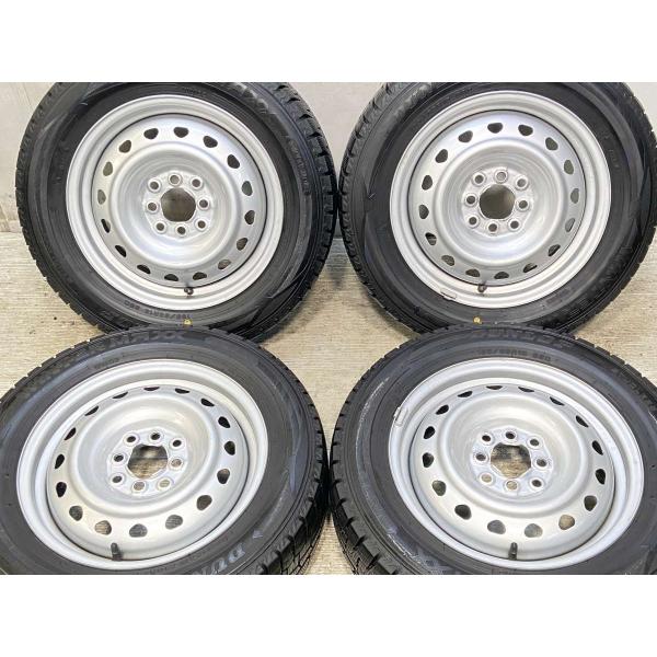 中古タイヤ スタッドレスタイヤ ホイールセット 4本セット 185/65R15  　 S7 15x5...