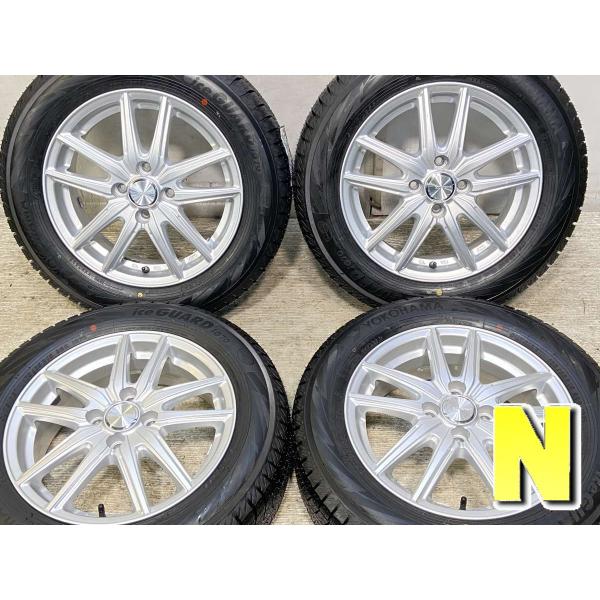 中古タイヤ スタッドレスタイヤ ホイールセット 4本セット 175/65R15  　 ECO FOR...