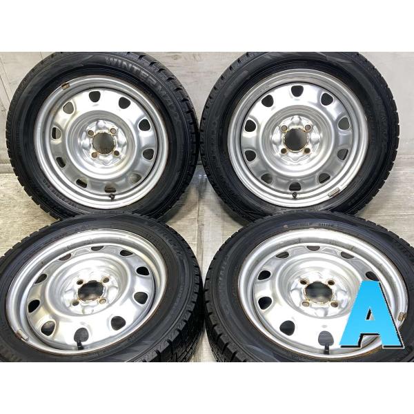 中古タイヤ スタッドレスタイヤ ホイールセット 4本セット 185/60R15  　 TOPY M6...