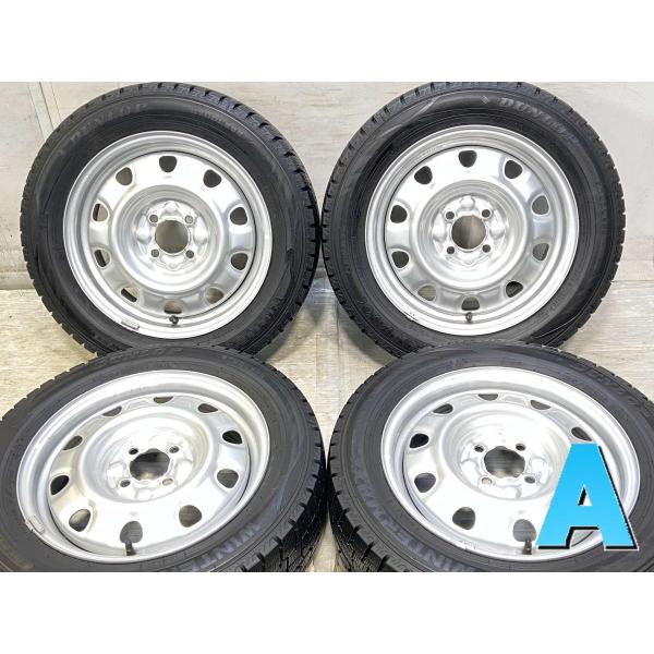 中古タイヤ スタッドレスタイヤ ホイールセット 4本セット 185/60R15  　 TOPY M6...