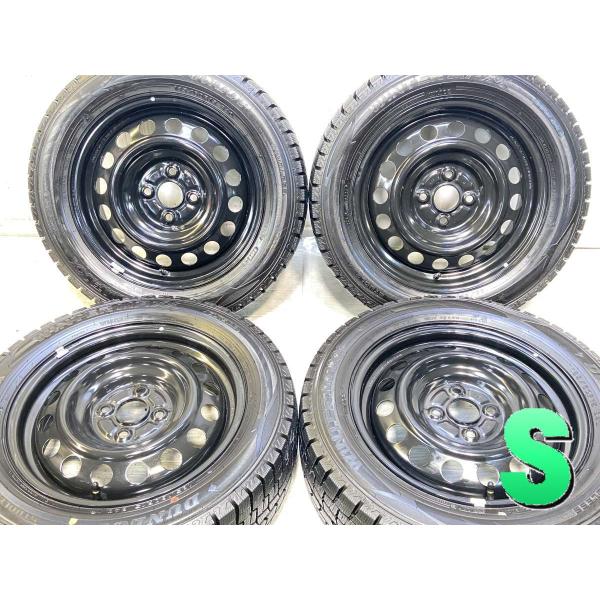 中古タイヤ スタッドレスタイヤ ホイールセット 4本セット 185/60R15  　 L13 15x...