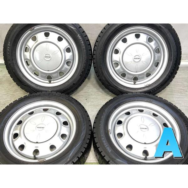 中古タイヤ スタッドレスタイヤ ホイールセット 4本セット 175/65R15  SCHWARZ V...