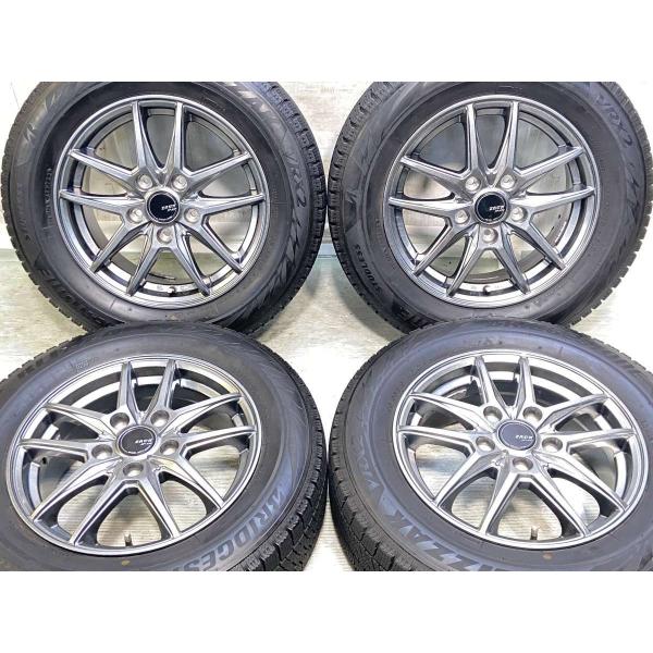 中古タイヤ スタッドレスタイヤ ホイールセット 4本セット 195/65R15  　 ZACK JP...