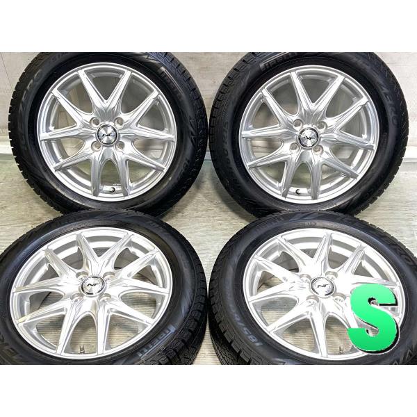 中古タイヤ スタッドレスタイヤ ホイールセット 4本セット 185/60R15  　 NT 15x5...