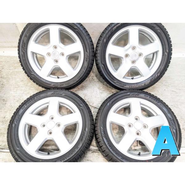 中古タイヤ スタッドレスタイヤ ホイールセット 4本セット 165/60R15  スズキ純正  15...