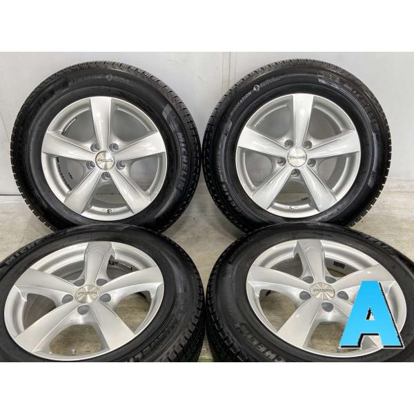 中古タイヤ スタッドレスタイヤ ホイールセット 4本セット 215/65R16  　 AGR 16x...