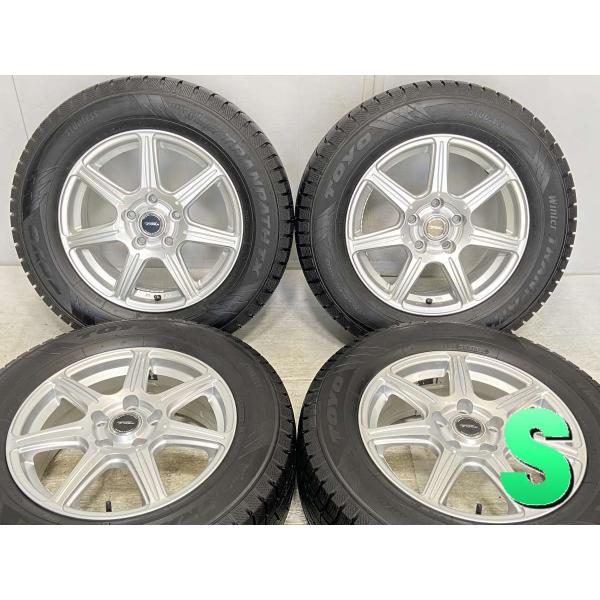 中古タイヤ スタッドレスタイヤ ホイールセット 4本セット 215/65R16  トップラン 16x...