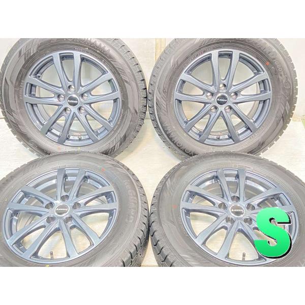 中古タイヤ スタッドレスタイヤ ホイールセット 4本セット 215/65R16  　 LEBEN 1...