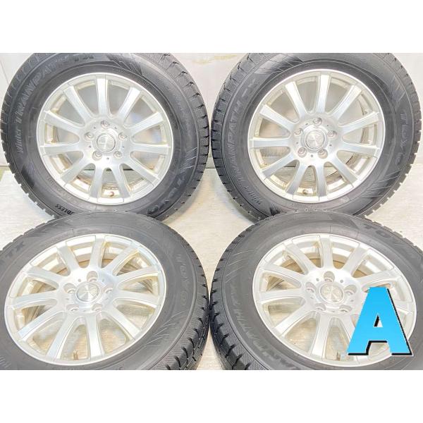 中古タイヤ スタッドレスタイヤ ホイールセット 4本セット 215/65R16  ラ ストラーダ テ...