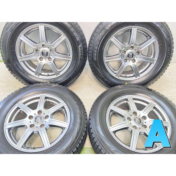 中古タイヤ スタッドレスタイヤ ホイールセット 4本セット 215/65R16  MANARAY S...