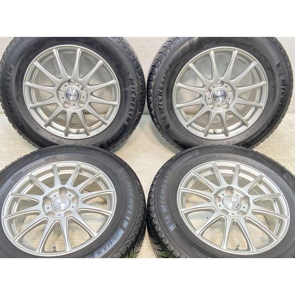 中古タイヤ スタッドレスタイヤ ホイールセット 4本セット 215/65R16  　 RAVRION...