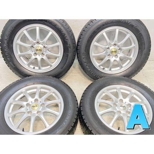 中古タイヤ スタッドレスタイヤ ホイールセット 4本セット 215/65R16  　 ZACK JP...