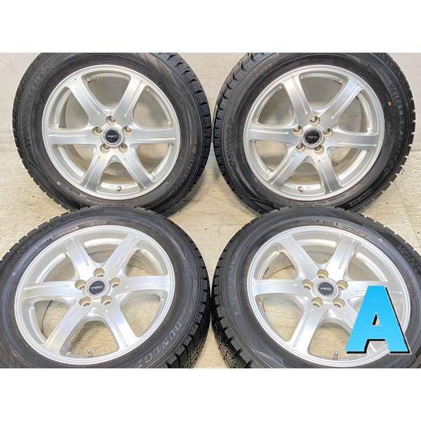 中古タイヤ スタッドレスタイヤ ホイールセット 4本セット 205/55R16  　 FEID 16...