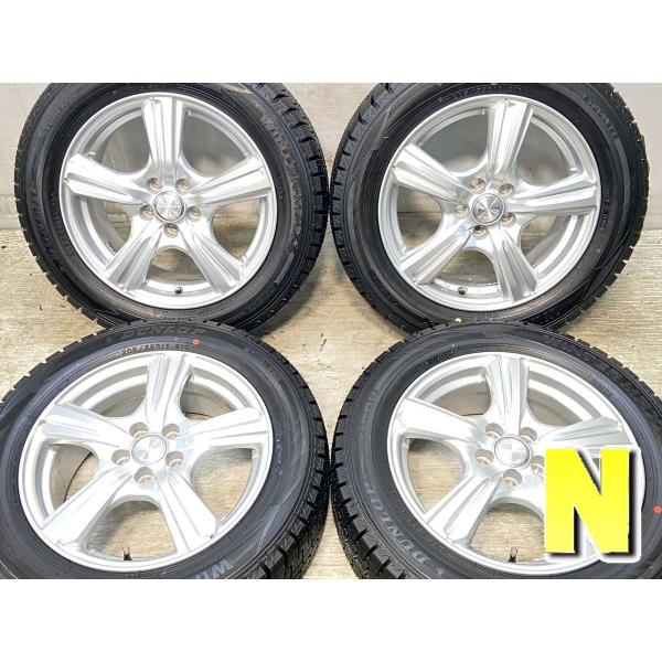 中古タイヤ スタッドレスタイヤ ホイールセット 4本セット 205/55R16  　 VIOLENT...