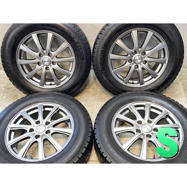 中古タイヤ スタッドレスタイヤ ホイールセット 4本セット 215/65R16  　 VEX 16x...