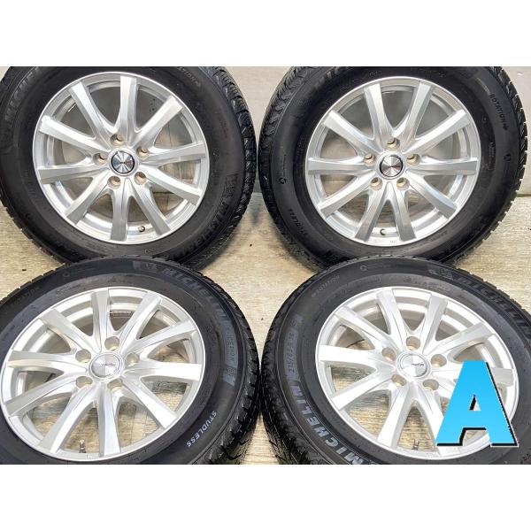 中古タイヤ スタッドレスタイヤ ホイールセット 4本セット 215/65R16  　 RAVRION...