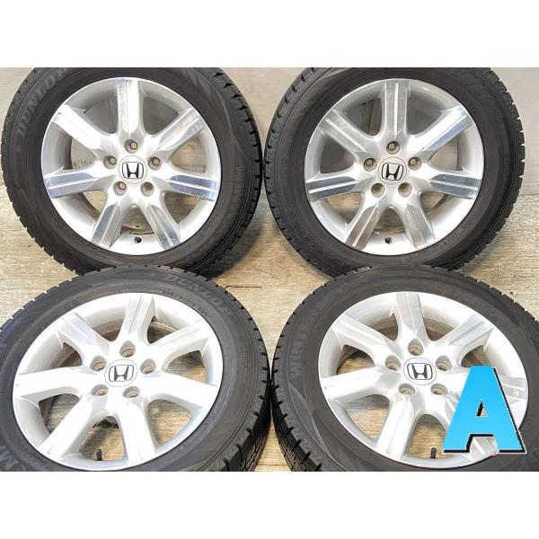 中古タイヤ スタッドレスタイヤ ホイールセット 4本セット 205/60R16 ホンダ純正 16x6...