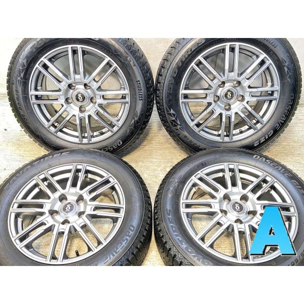 中古タイヤ スタッドレスタイヤ ホイールセット 4本セット 205/60R16  　 ティラード 1...