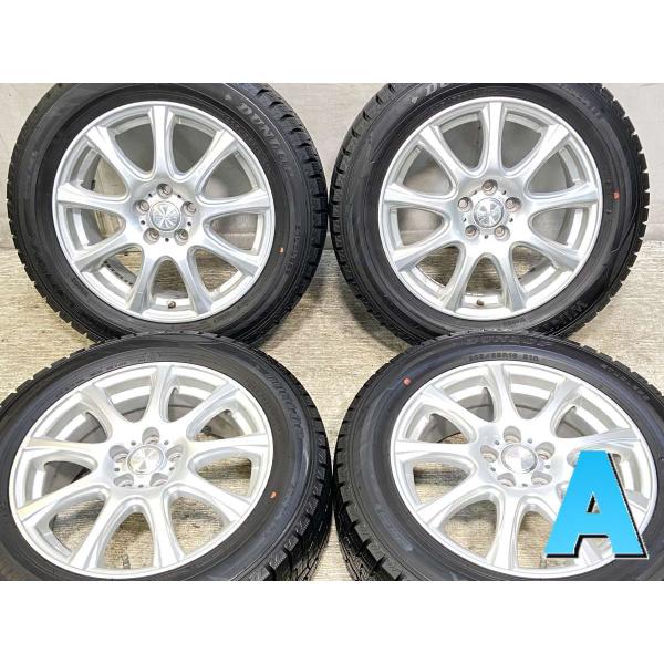 中古タイヤ スタッドレスタイヤ ホイールセット 4本セット 205/55R16  　 DUFACT ...