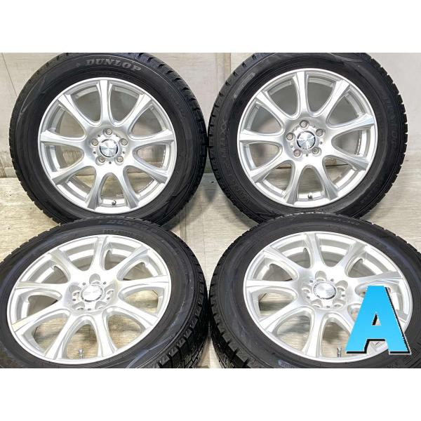 中古タイヤ スタッドレスタイヤ ホイールセット 4本セット 205/55R16  　 DUFACT ...