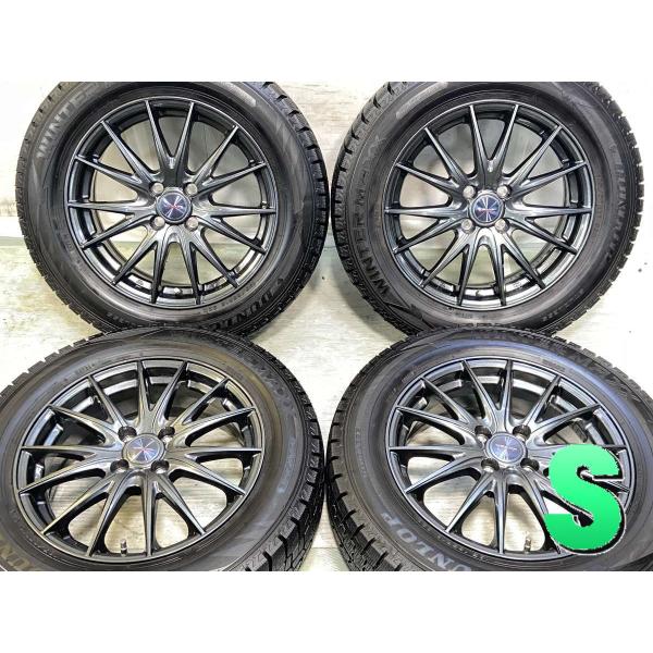 中古タイヤ スタッドレスタイヤ ホイールセット 4本セット 195/65R16  VELVA SPO...