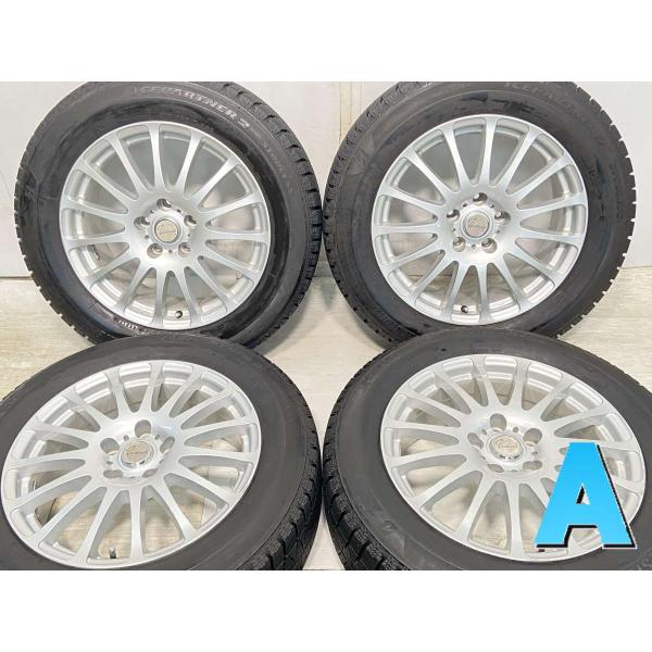 中古タイヤ スタッドレスタイヤ ホイールセット 4本セット 215/60R17  ヴェルサンディ 1...