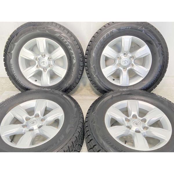中古タイヤ スタッドレスタイヤ ホイールセット 4本セット 275/65R17  トヨタ純正  17...