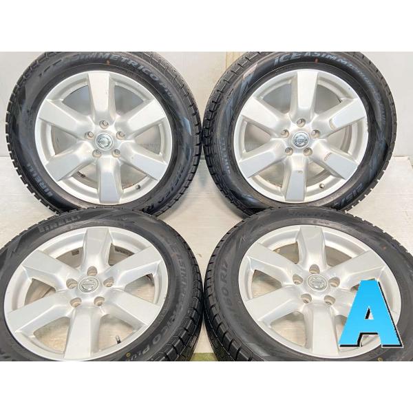 中古タイヤ スタッドレスタイヤ ホイールセット 4本セット 215/60R17  日産純正 17x6...