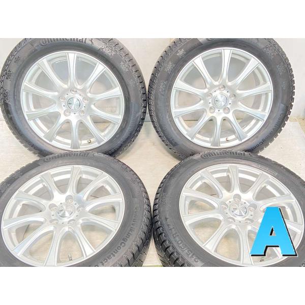 中古タイヤ スタッドレスタイヤ ホイールセット 4本セット 215/60R17  LAUF BAHK...
