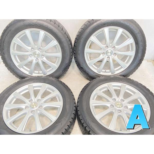 中古タイヤ スタッドレスタイヤ ホイールセット 4本セット 215/60R17  　 VEX 17x...