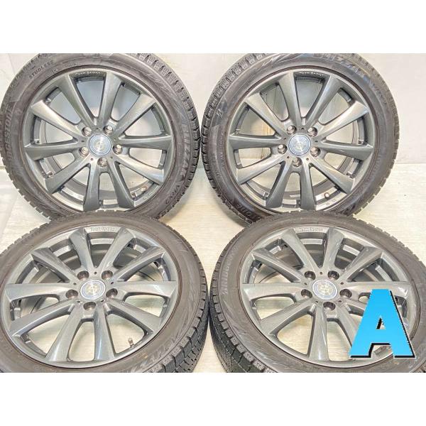 中古タイヤ スタッドレスタイヤ ホイールセット 4本セット 225/45R17  チーム スパルコ ...