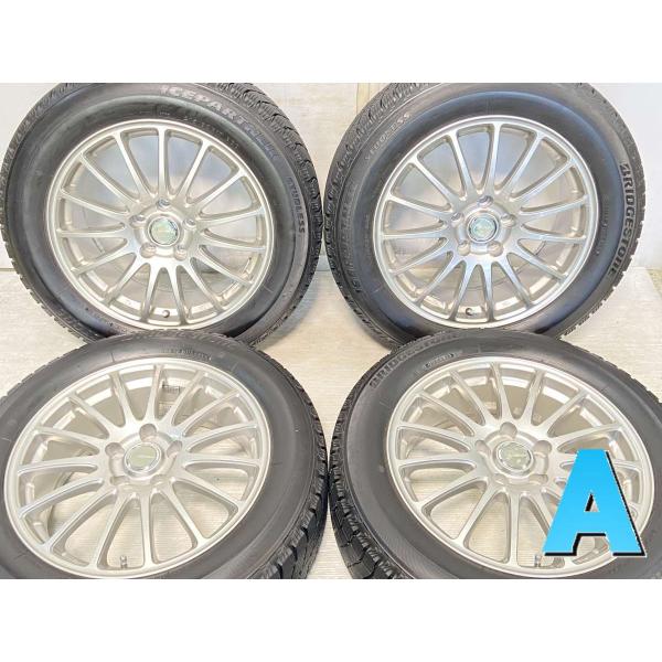 中古タイヤ スタッドレスタイヤ ホイールセット 4本セット 215/60R17  　 ECOFORM...