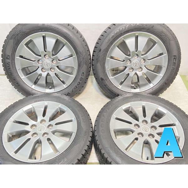 中古タイヤ スタッドレスタイヤ ホイールセット 4本セット 215/60R17  トヨタ純正  17...