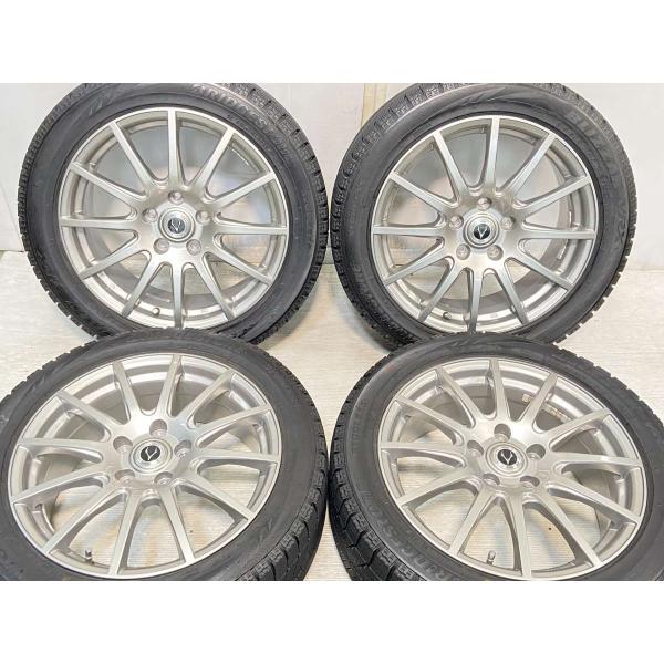 中古タイヤ スタッドレスタイヤ ホイールセット 4本セット 215/50R17  　 バトラ 17x...