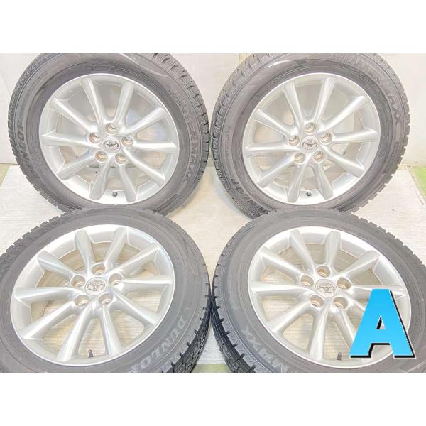 中古タイヤ スタッドレスタイヤ ホイールセット 4本セット 215/60R17 トヨタ純正 17x7...