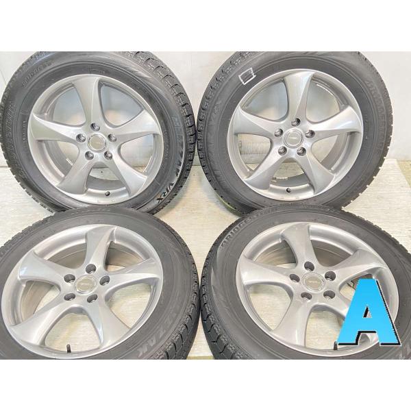 中古タイヤ スタッドレスタイヤ ホイールセット 4本セット 215/60R17  　 トップラン 1...