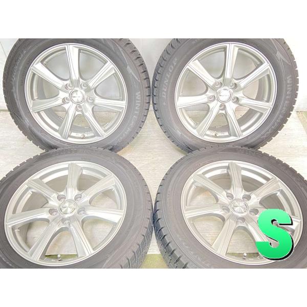中古タイヤ スタッドレスタイヤ ホイールセット 4本セット 225/55R17  　 PRD 17x...