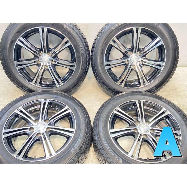 中古タイヤ スタッドレスタイヤ ホイールセット 4本セット 225/55R17  　 STRANGE...