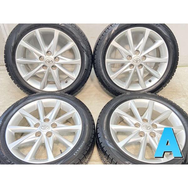 中古タイヤ スタッドレスタイヤ ホイールセット 4本セット 215/50R17  トヨタ純正  17...