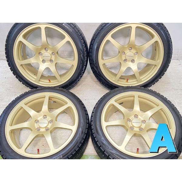 中古タイヤ スタッドレスタイヤ ホイールセット 4本セット 215/45R17  　 プロドライブ ...