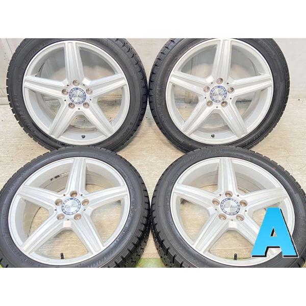 中古タイヤ スタッドレスタイヤ ホイールセット 4本セット 225/45R17  　 EURO FO...