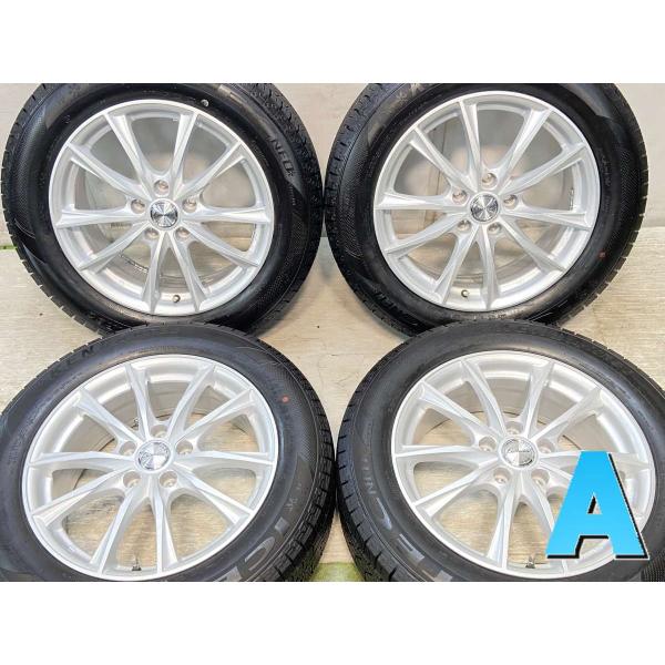 中古タイヤ スタッドレスタイヤ ホイールセット 4本セット 215/60R17  　 エクシーダー ...