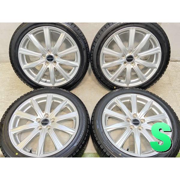 中古タイヤ スタッドレスタイヤ ホイールセット 4本セット 215/45R17  　 BALMINU...