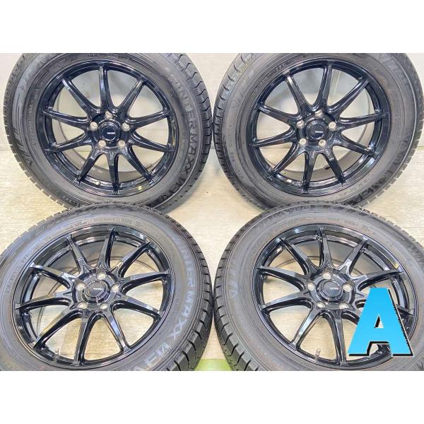 中古タイヤ スタッドレスタイヤ ホイールセット 4本セット 215/60R17  　 G-SPEED...