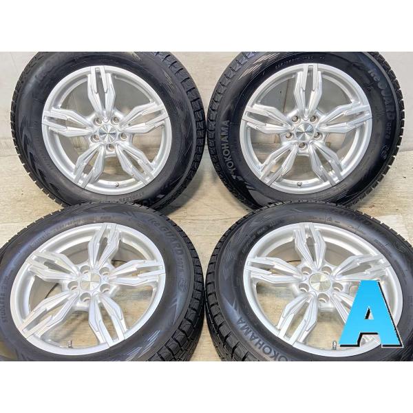 中古タイヤ スタッドレスタイヤ ホイールセット 4本セット 225/65R17  　 EURO BA...