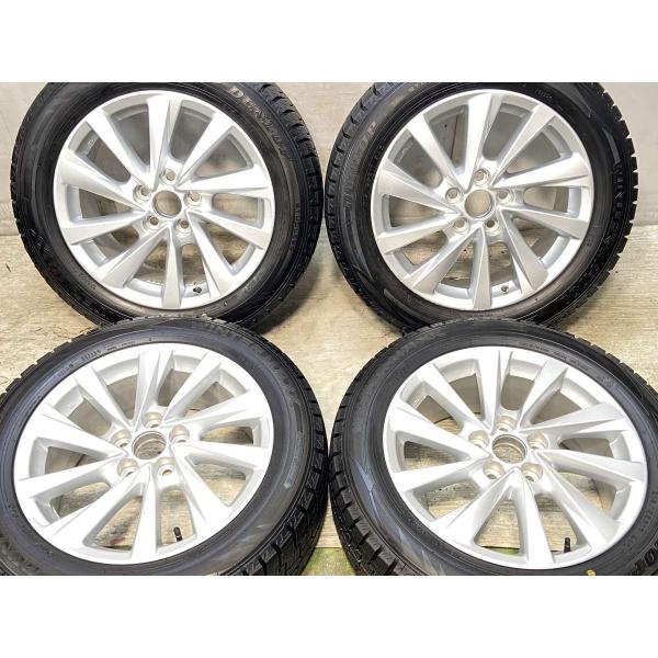 中古タイヤ スタッドレスタイヤ ホイールセット 4本セット 215/55R17 トヨタ純正 17x7...