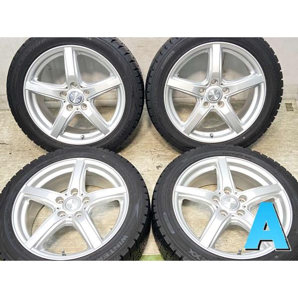 中古タイヤ スタッドレスタイヤ ホイールセット 4本セット 215/50R17  VIOLENTO ...