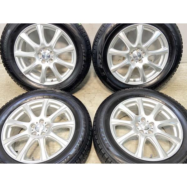 中古タイヤ スタッドレスタイヤ ホイールセット 4本セット 225/60R17  　 DUFACT ...