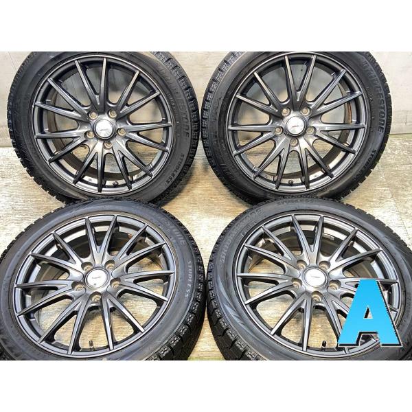 中古タイヤ スタッドレスタイヤ ホイールセット 4本セット 215/50R17  　 VELVA 1...